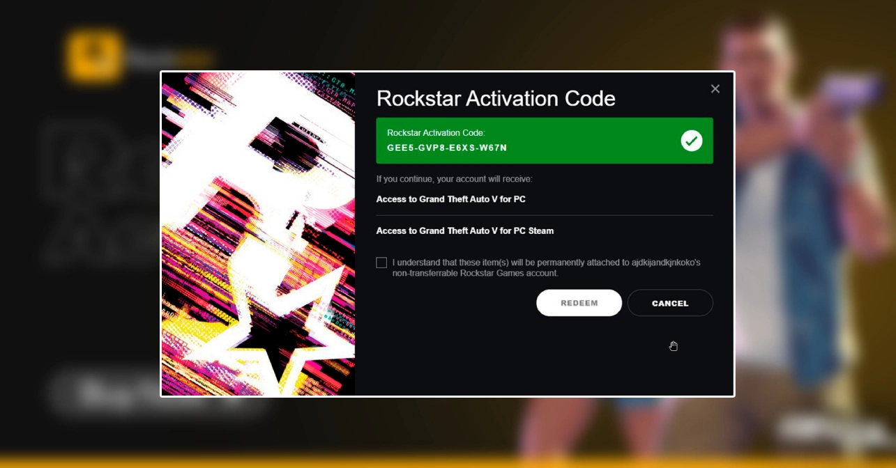 Rockstar Activation Code